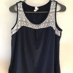 Navy tank top